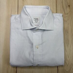 Kamakura Makers Shirt LENO CLOTH Mens Textured Mens Sz 15.5-34.5 Made In Japan